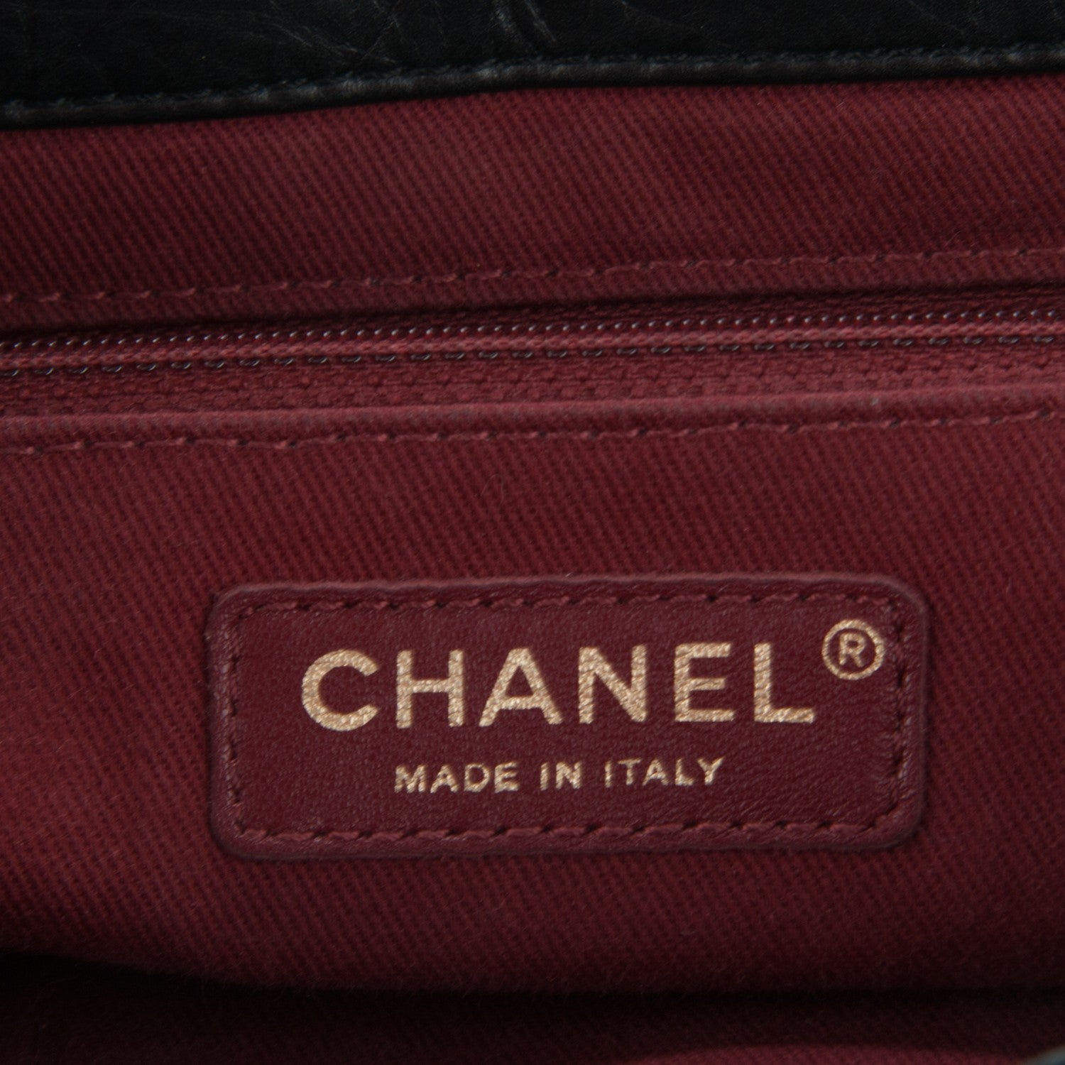 Chanel Aged Calfskin Quilted Medium Pondichery Flap Black 6 of 7