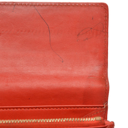 Louis Vuitton Vernis Sarah Wallet Orange Sunset 7 of 10