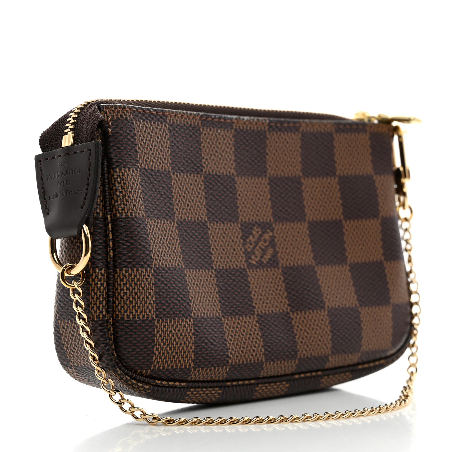 Louis Vuitton Damier Ebene Mini Pochette Accessories 3 of 8