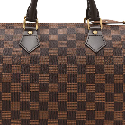 Louis Vuitton Damier Ebene Speedy 30 8 of 10