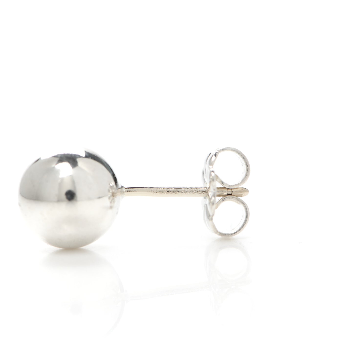Sterling Silver 8mm HardWear Ball Earrings