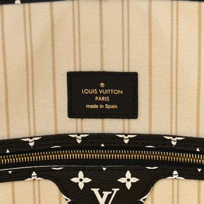 Louis Vuitton Monogram Giant Jungle Neverfull MM Ivory 6 of 10