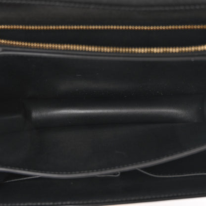 Celine Box Calfskin Medium Classic Box Flap Bag Black 5 of 13