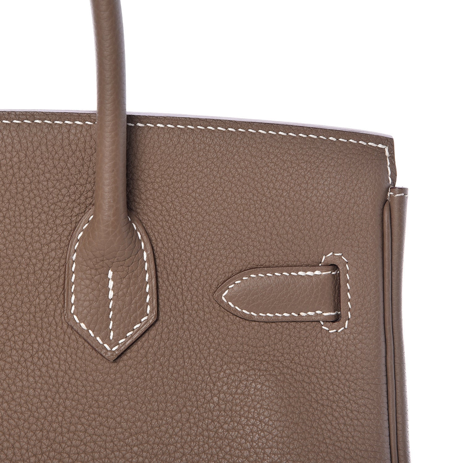 Hermes Togo Birkin 30 Etoupe 10 of 35