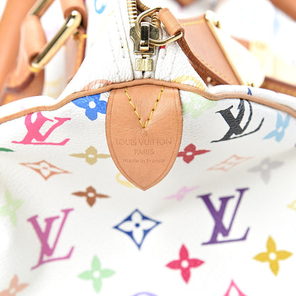 Louis Vuitton Monogram Multicolor Speedy 30 White 5 of 19