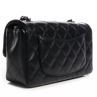 Chanel Caviar Quilted Mini Flap Black 3 of 9