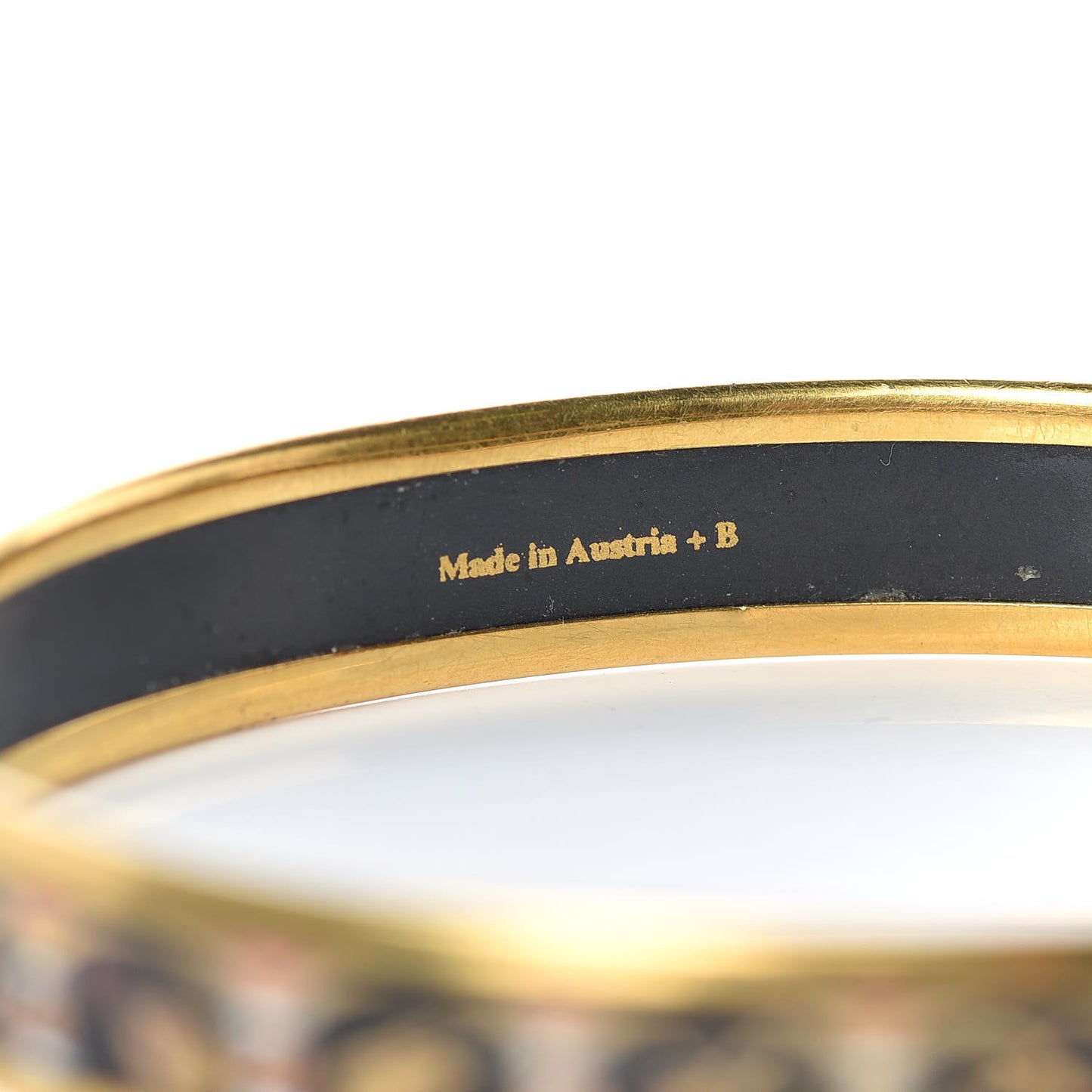 Enamel Printed Narrow Musical Instruments Bracelet 70
