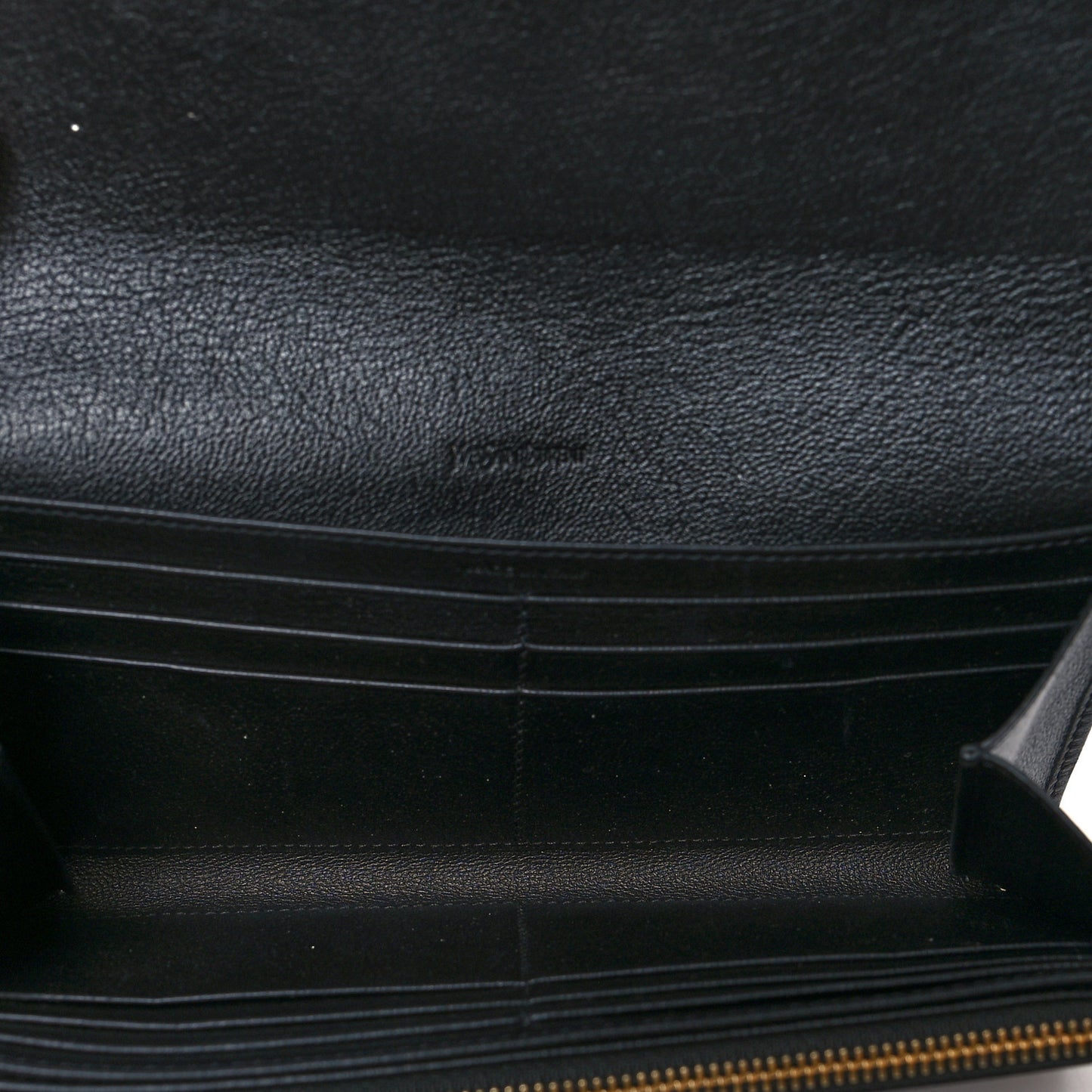 Chevre Belle De Jour Flap Wallet Black