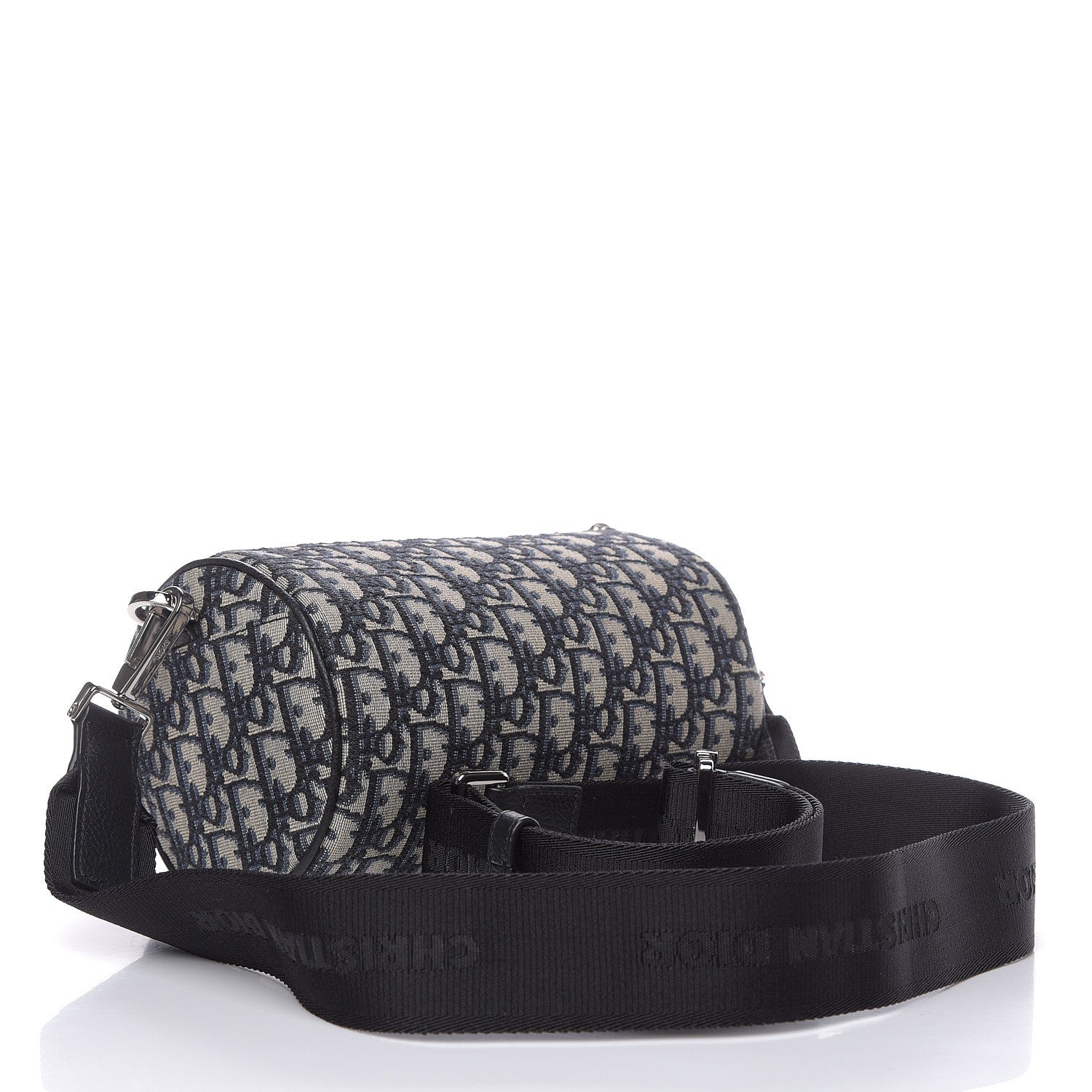 Christian Dior Oblique Roller Messenger Bag Blue 3 of 8