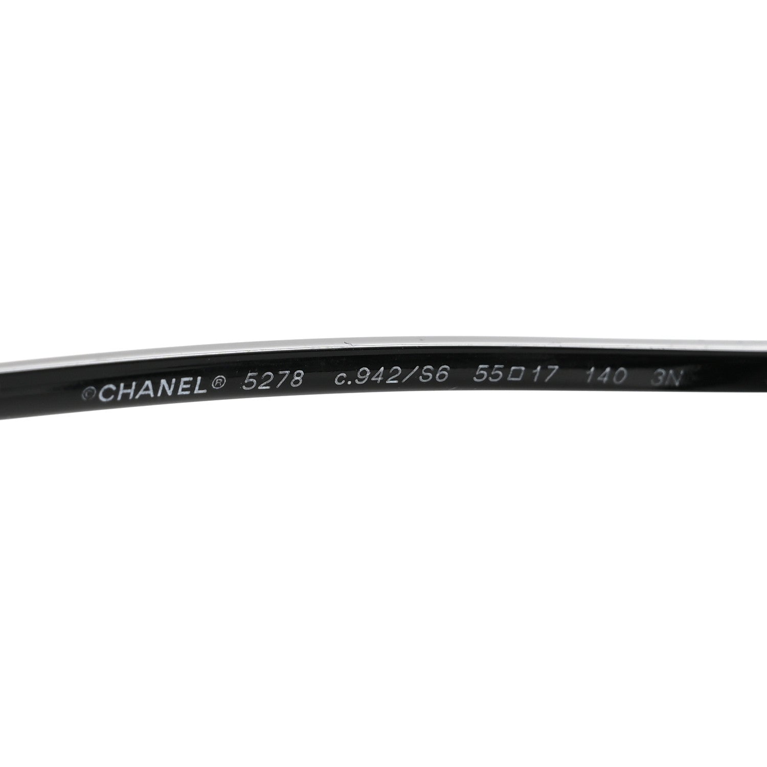 Chanel Acetate Round Sunglasses 5278 Black 5 of 8