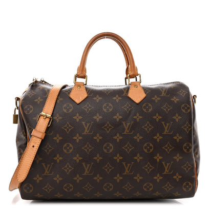 Louis Vuitton Monogram Speedy Bandouliere 35 1 of 18