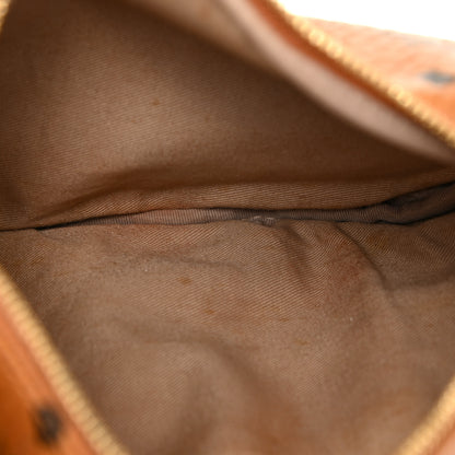 MCM Visetos Medium Fusten Belt Bag Cognac 9 of 12