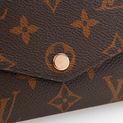 Louis Vuitton Monogram Sarah Wallet NM 8 of 9