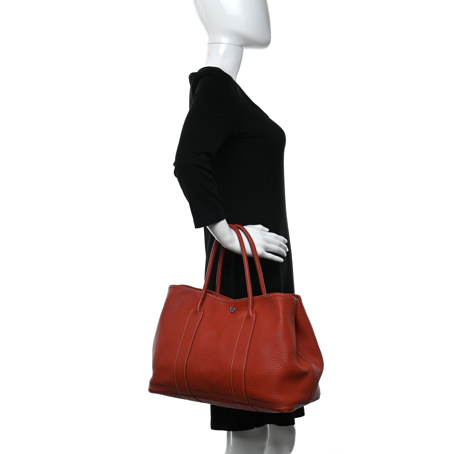 Hermes Vache Country Garden Party 36 MM Sanguine 2 of 19