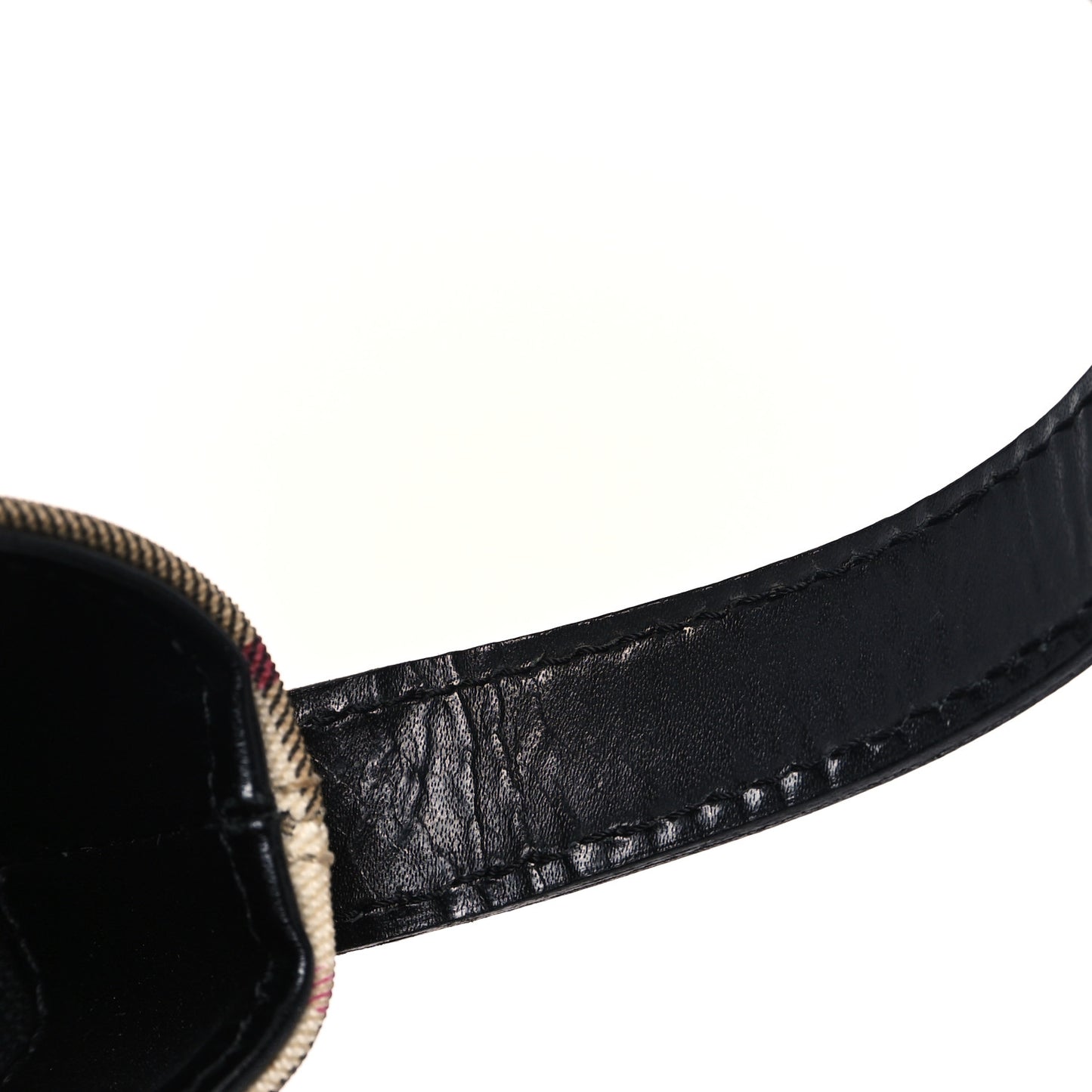 Vintage Check Shoulder Bag Black