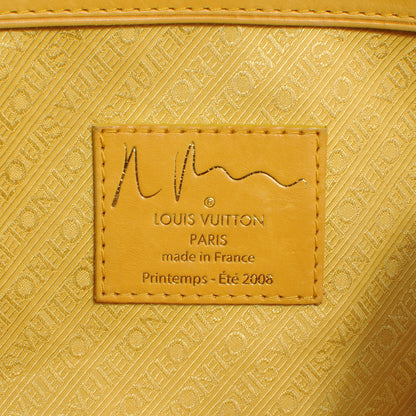 Louis Vuitton Monogram Pulp Defile Weekender PM Yellow 5 of 7
