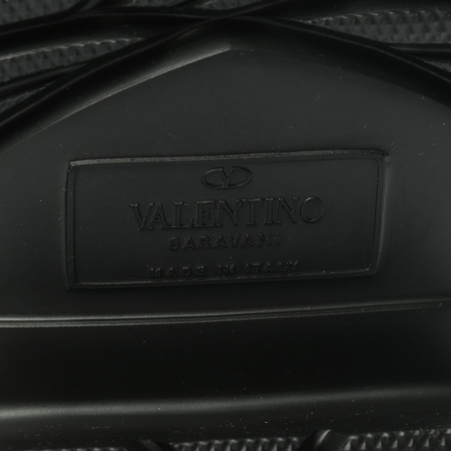 Valentino Garavani Rubber Atelier 03 Rose Edition 30/50mm Tall Rainboots 37 Black 6 of 7