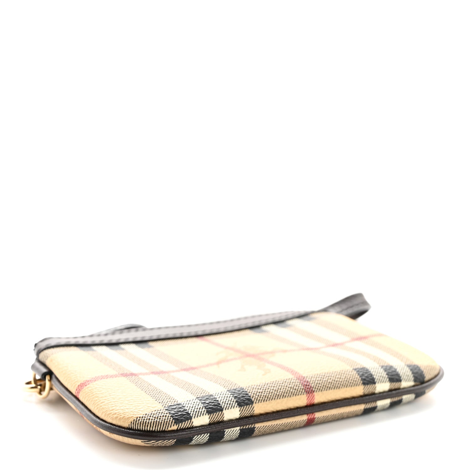 Burberry Haymarket Wristlet Pouch 4 of 10