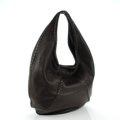 Bottega Veneta Cervo Deerskin Large Hobo Ebano 3 of 8