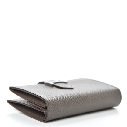 Hermes Epsom Mini Bearn Wallet Etain 4 of 8