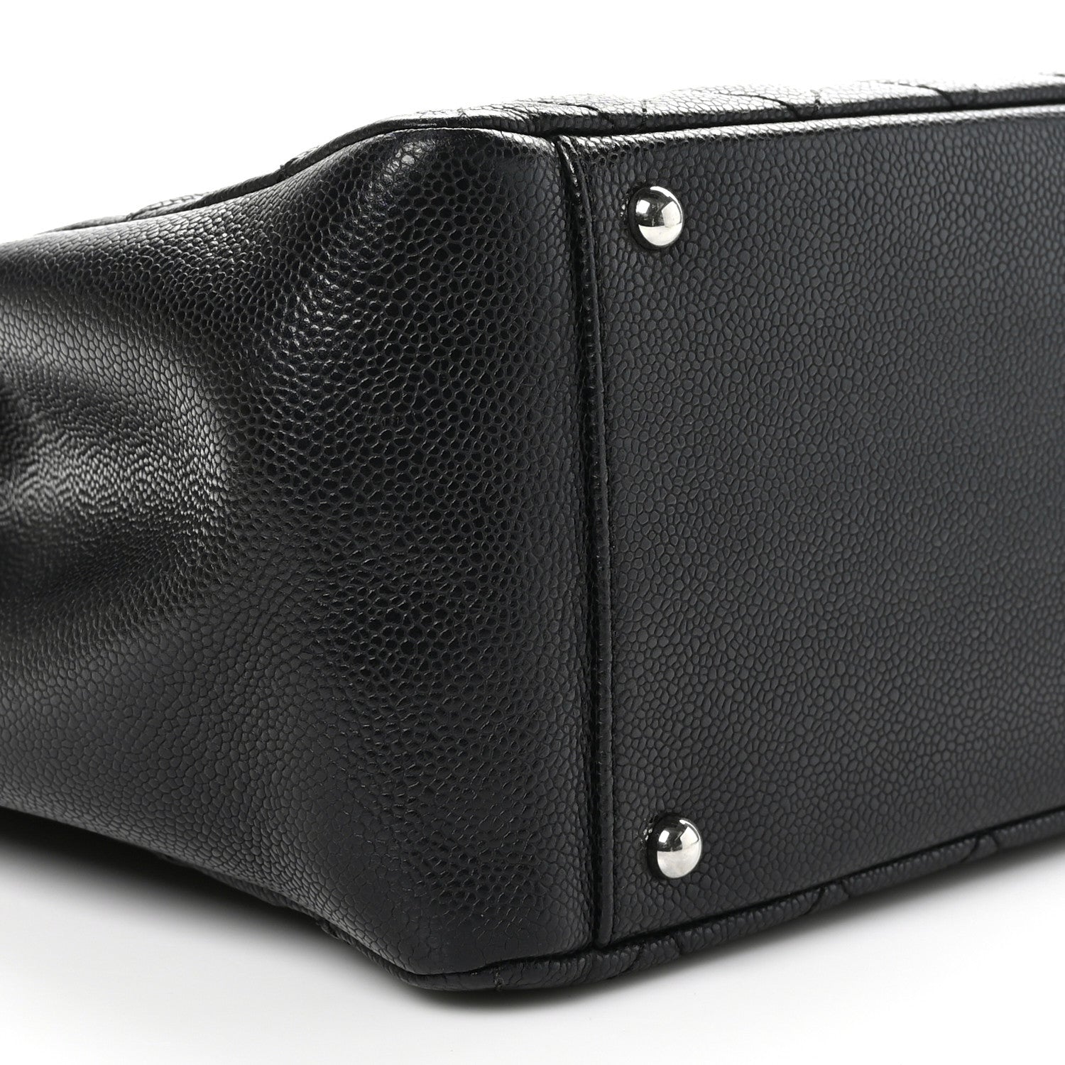 Chanel Caviar Quilted XL Grand Shopping Tote GST Black 10 of 11