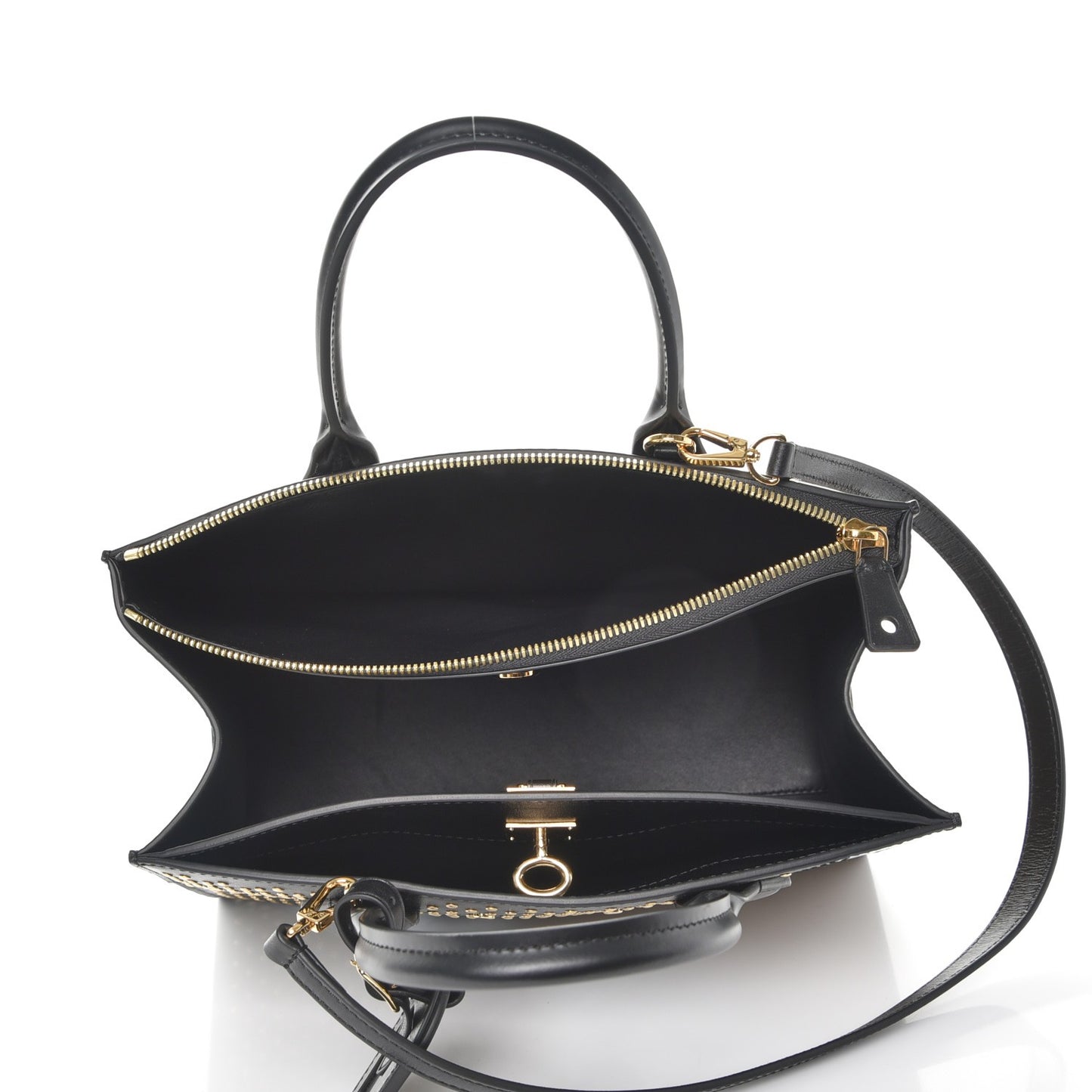 Calfskin Reverse Monogram City Steamer MM