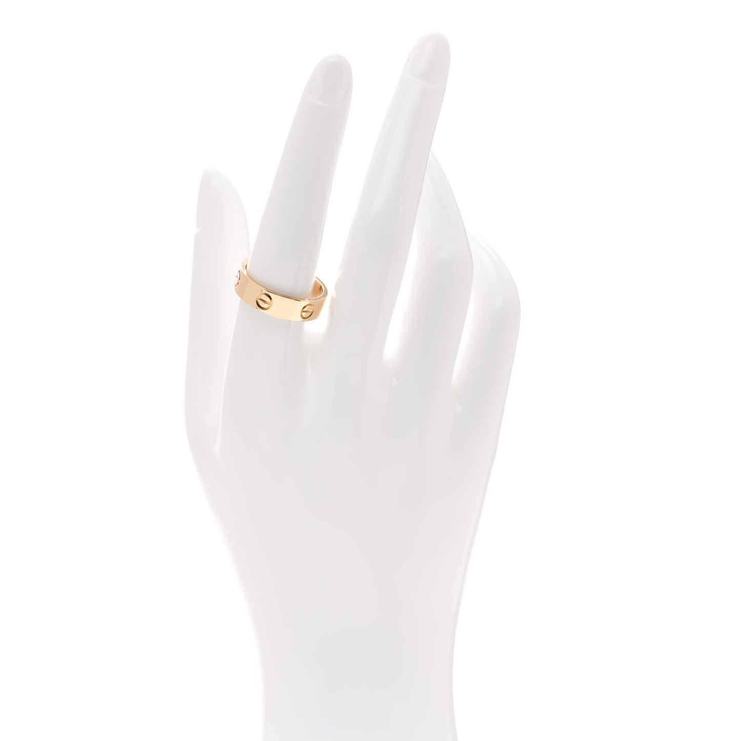 18K Yellow Gold 5.5mm LOVE Ring 58 8.5