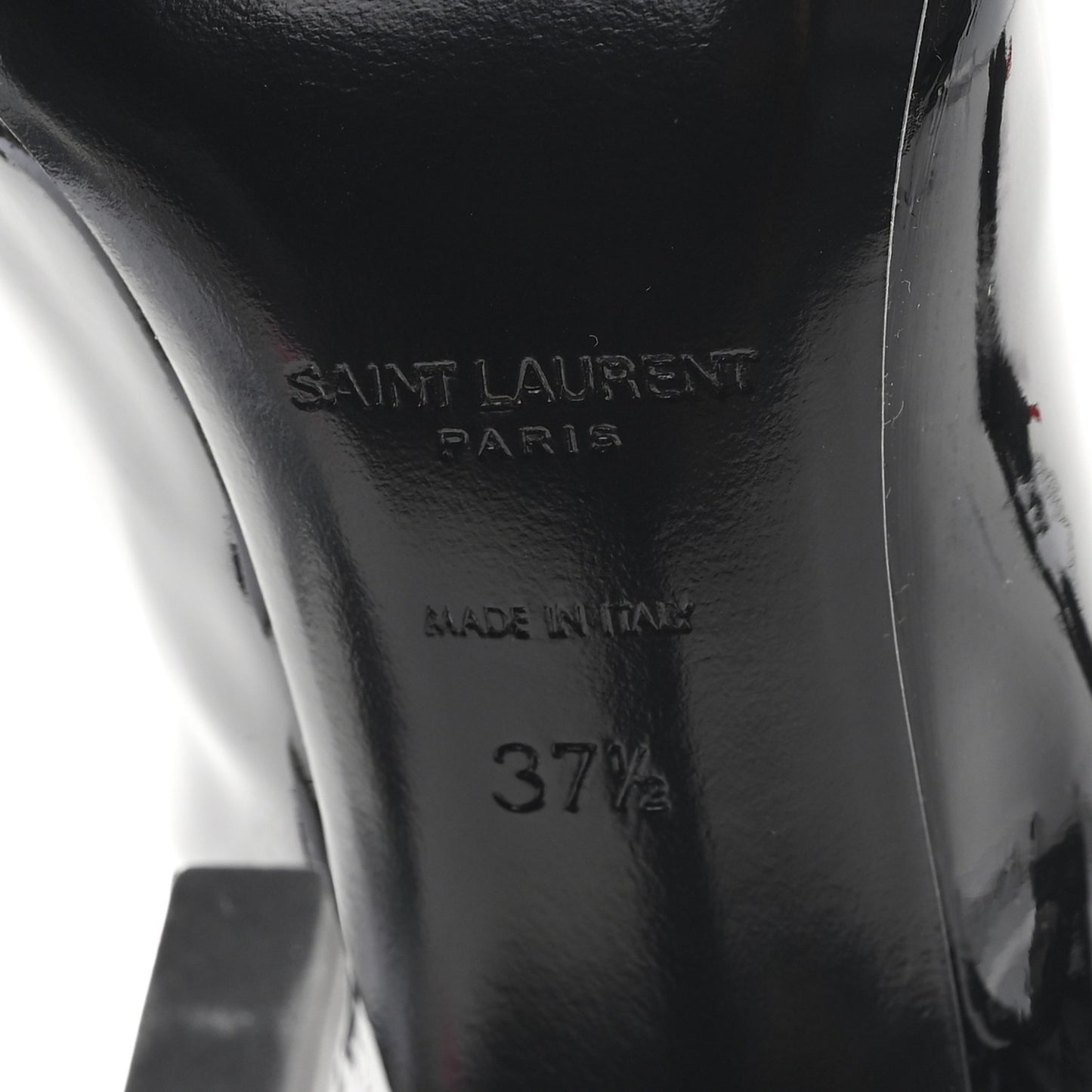 Patent Silvana 110mm Pumps 37.5 Black