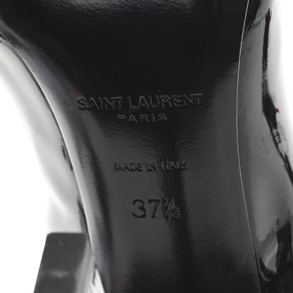 Saint Laurent Patent Silvana 110mm Pumps 37.5 Black 7 of 10