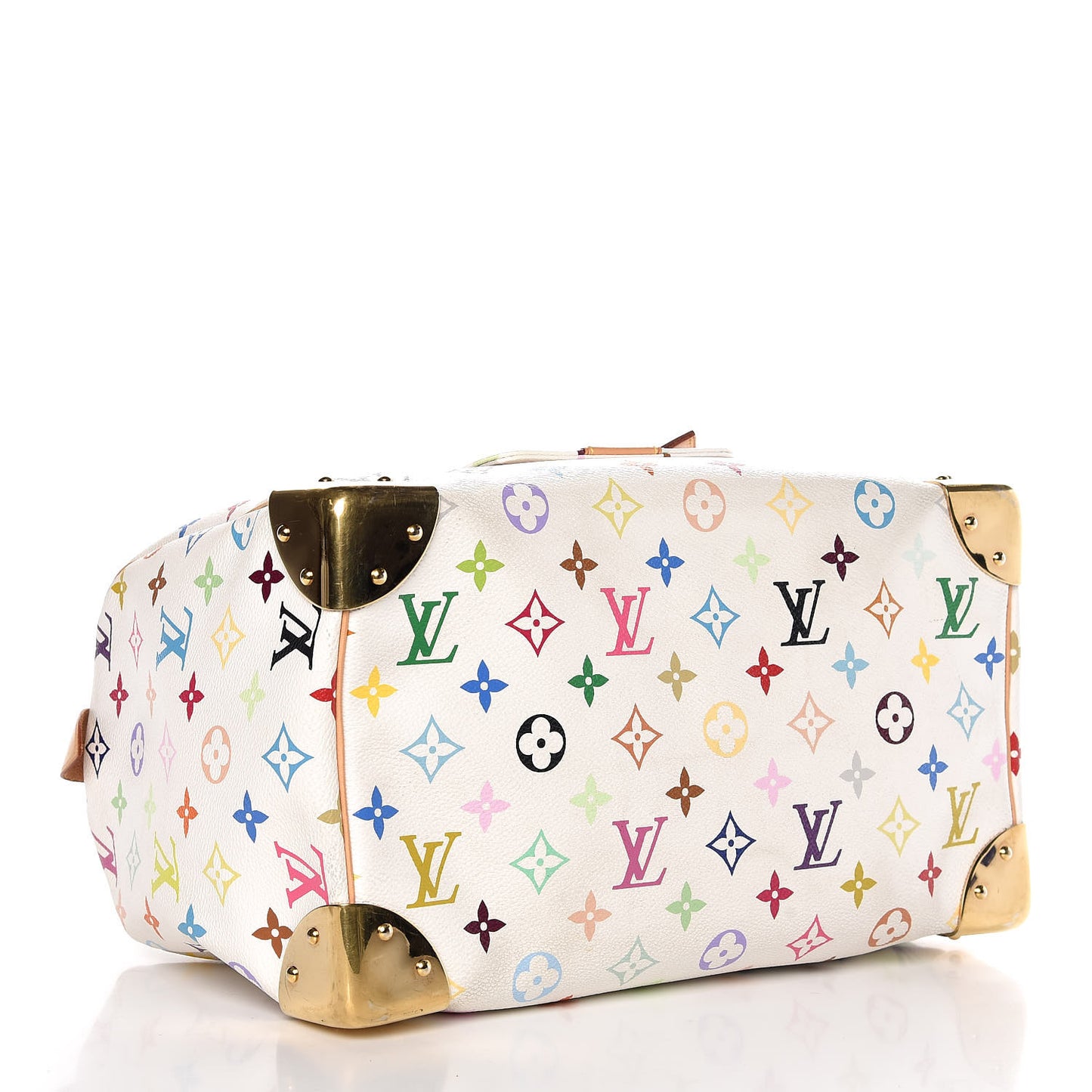 Monogram Multicolor Speedy 30 White