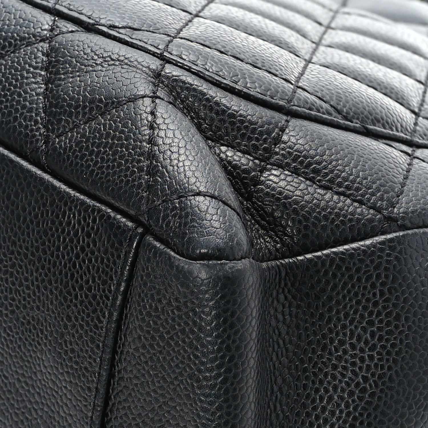 Chanel Caviar Quilted Grand Shopping Tote GST Black 11 of 11