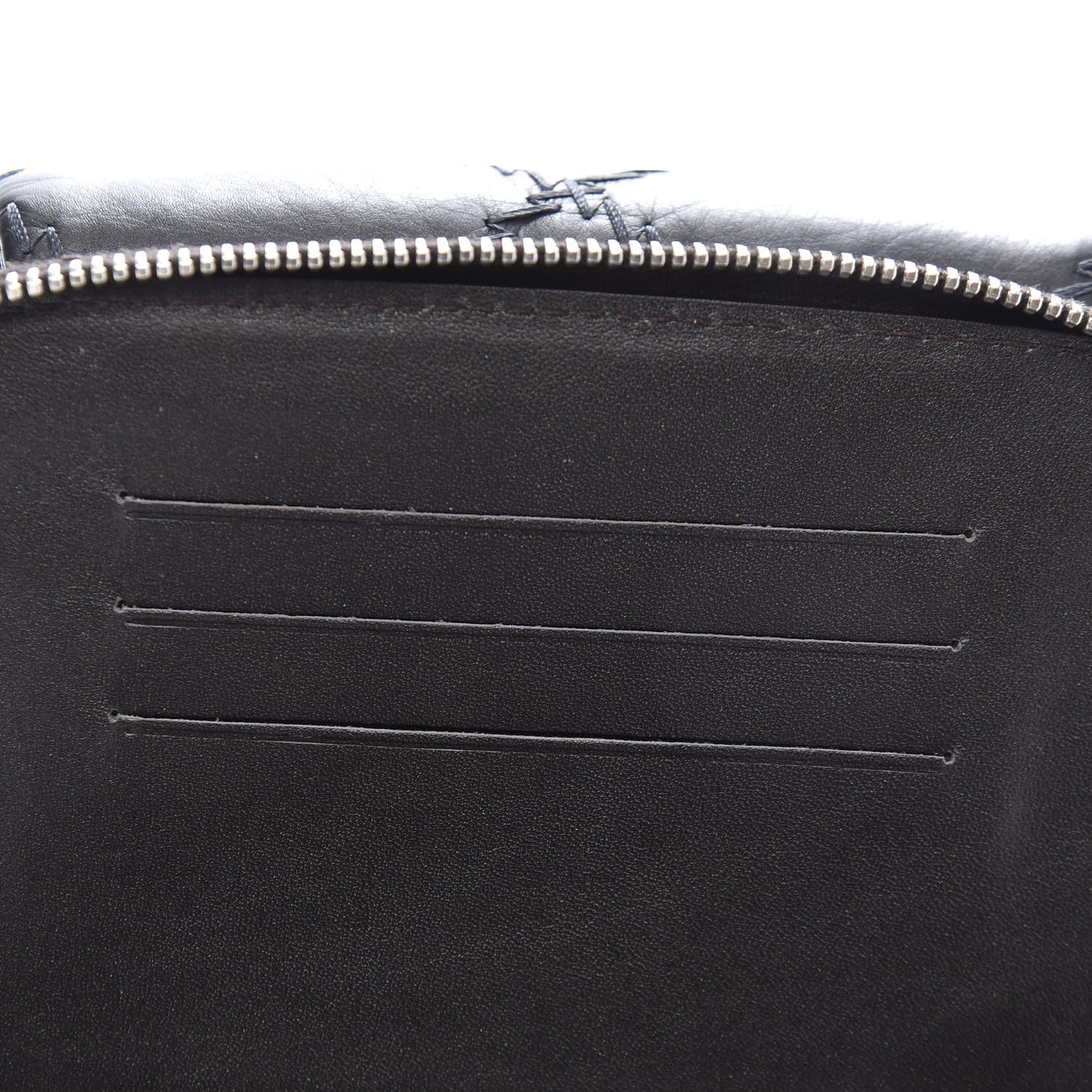 Chanel Metallic Lambskin Stitched New Mini Flap Grey 11 of 14