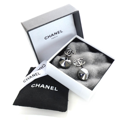 Chanel Crystal Baguette CC Dangle Earrings 4 of 4