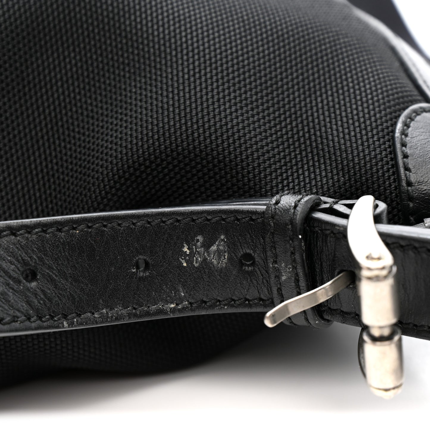 Techno Canvas Web Messenger Bag Black