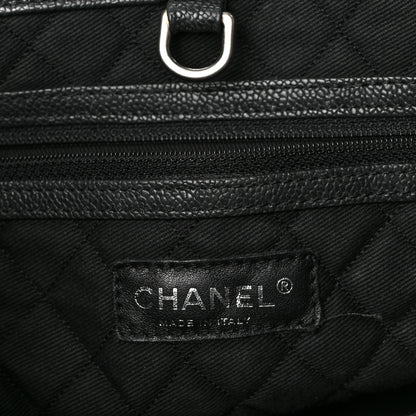 Chanel Caviar CC Shoulder Bag Black 6 of 9