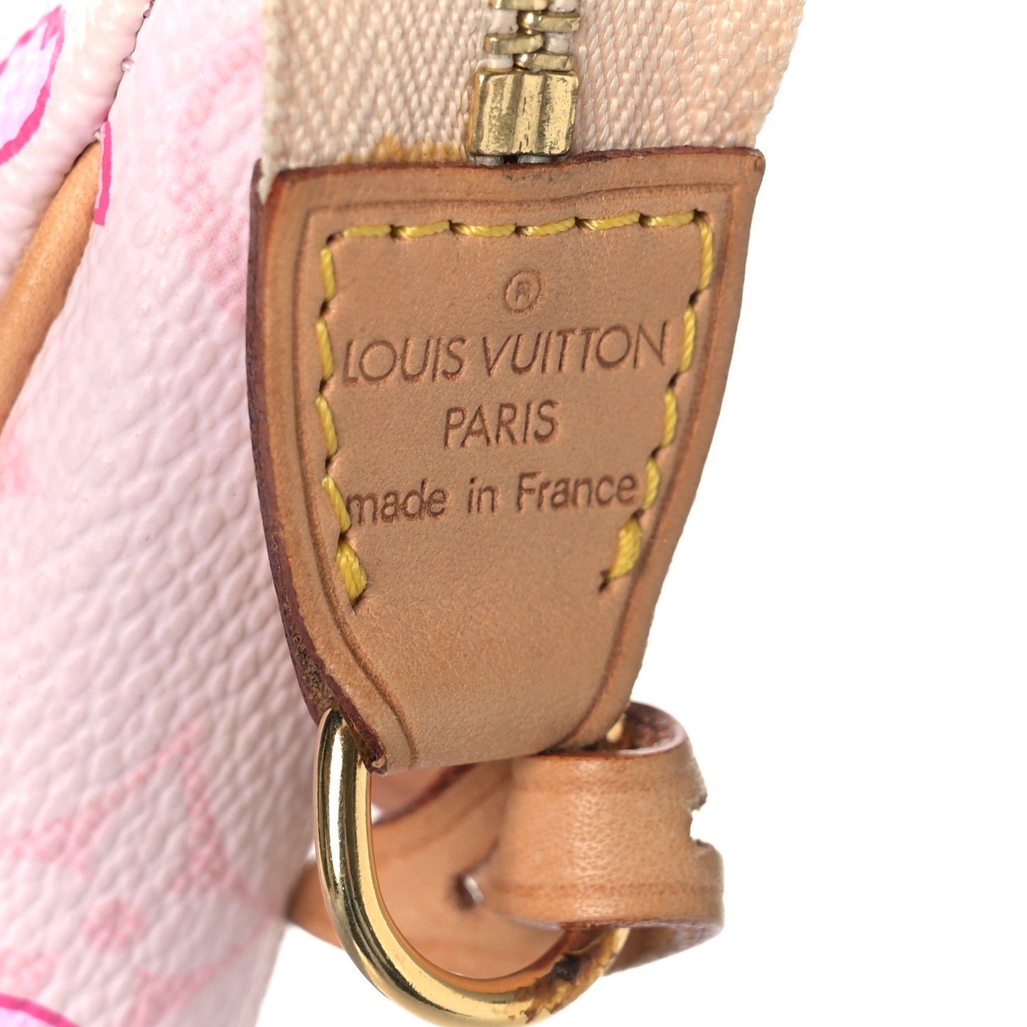 Monogram Cherry Blossom Pochette Accessories Pink