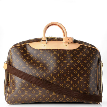 Louis Vuitton Monogram Alize 2 Compartment Luggage Travel Bag 1 of 9