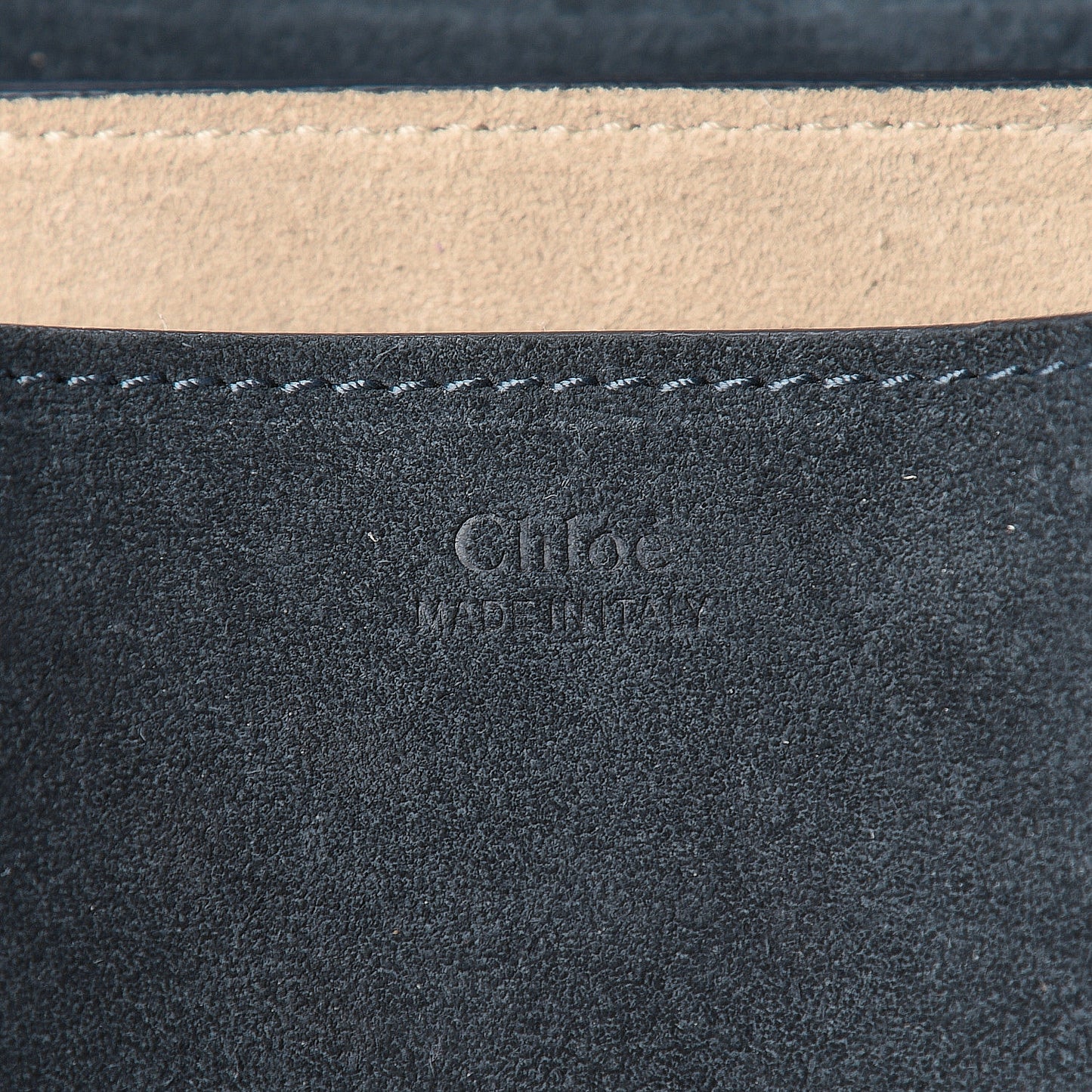 Suede Smooth Calfskin Mini Drew Shoulder Bag Cloudy Blue