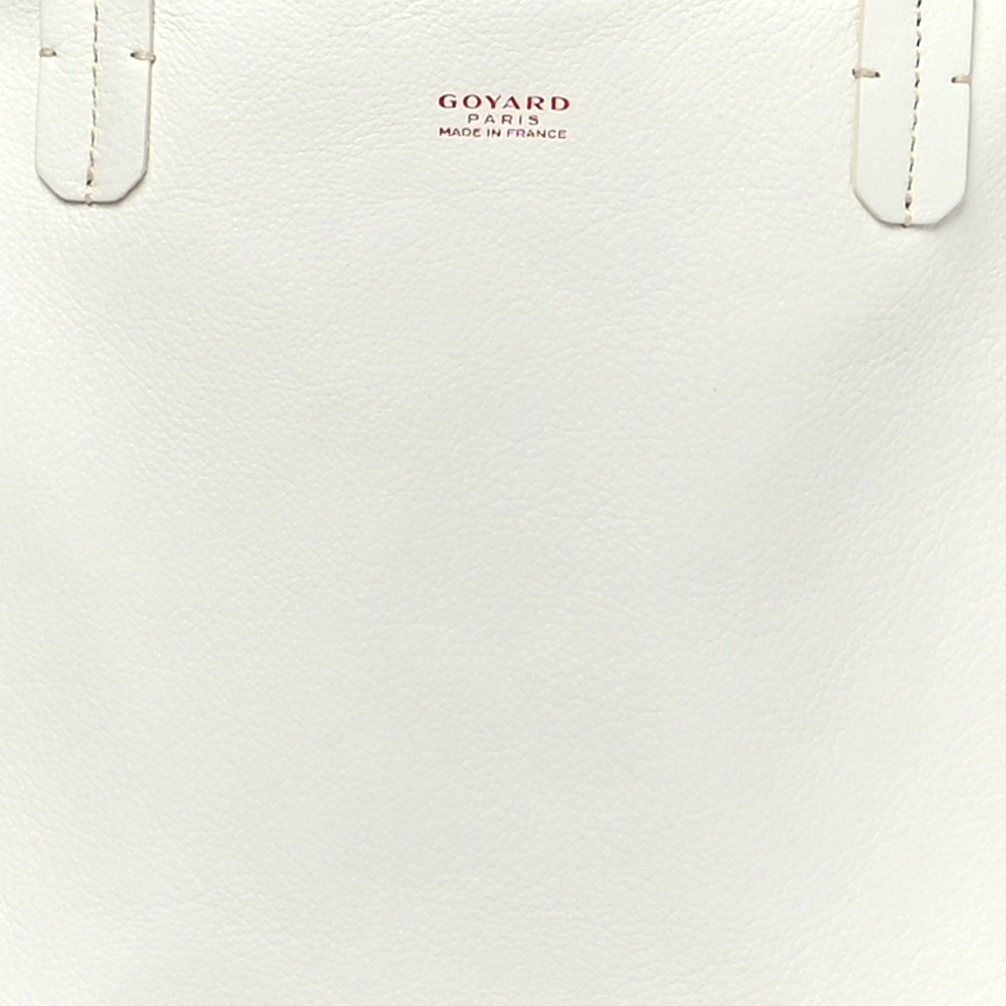 Goyardine Reversible Mini Anjou White