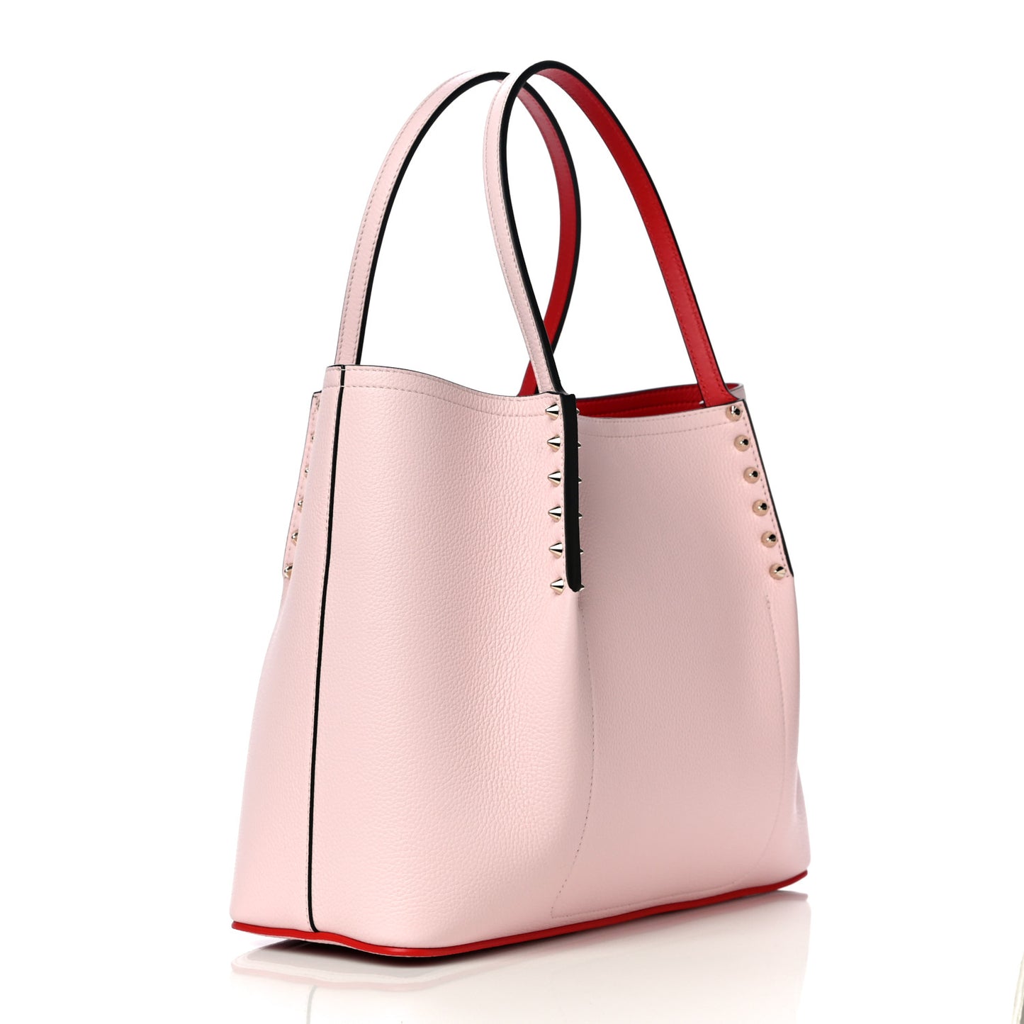 Calfskin Spiked Small Cabarock Shopper Tote Poupee