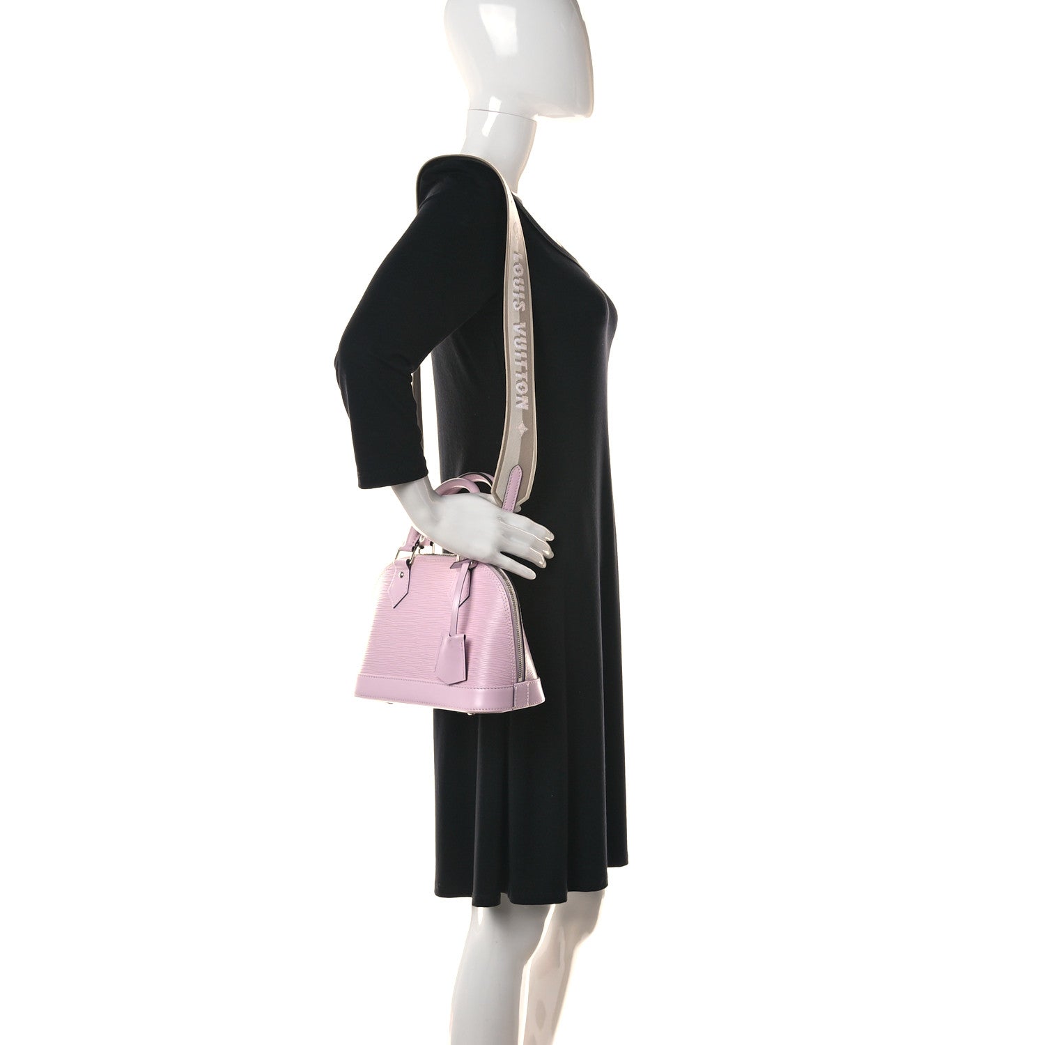 Louis Vuitton Epi Jacquard Alma BB Guimauve 2 of 8