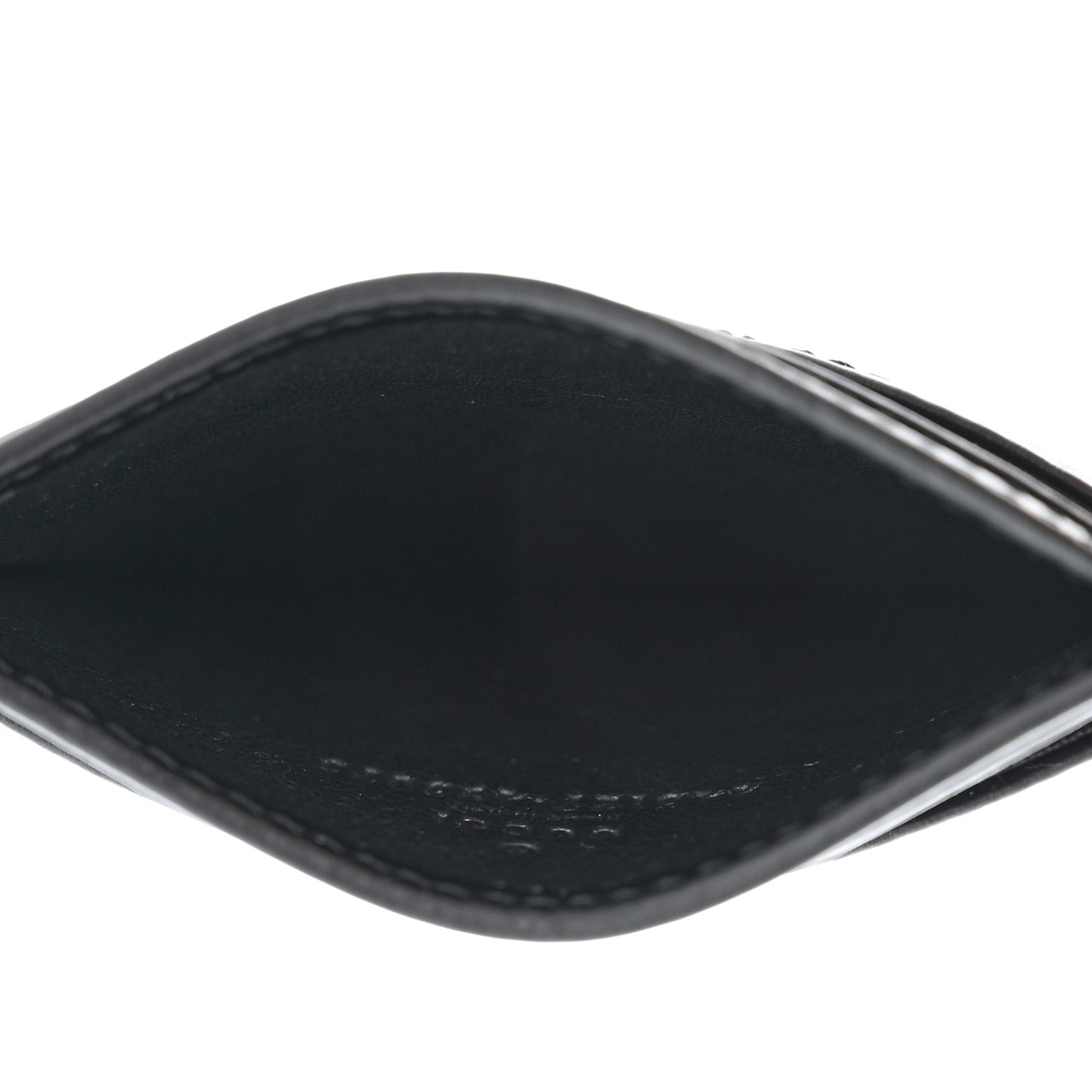 Calfskin Matelasse GG Marmont Card Holder Black
