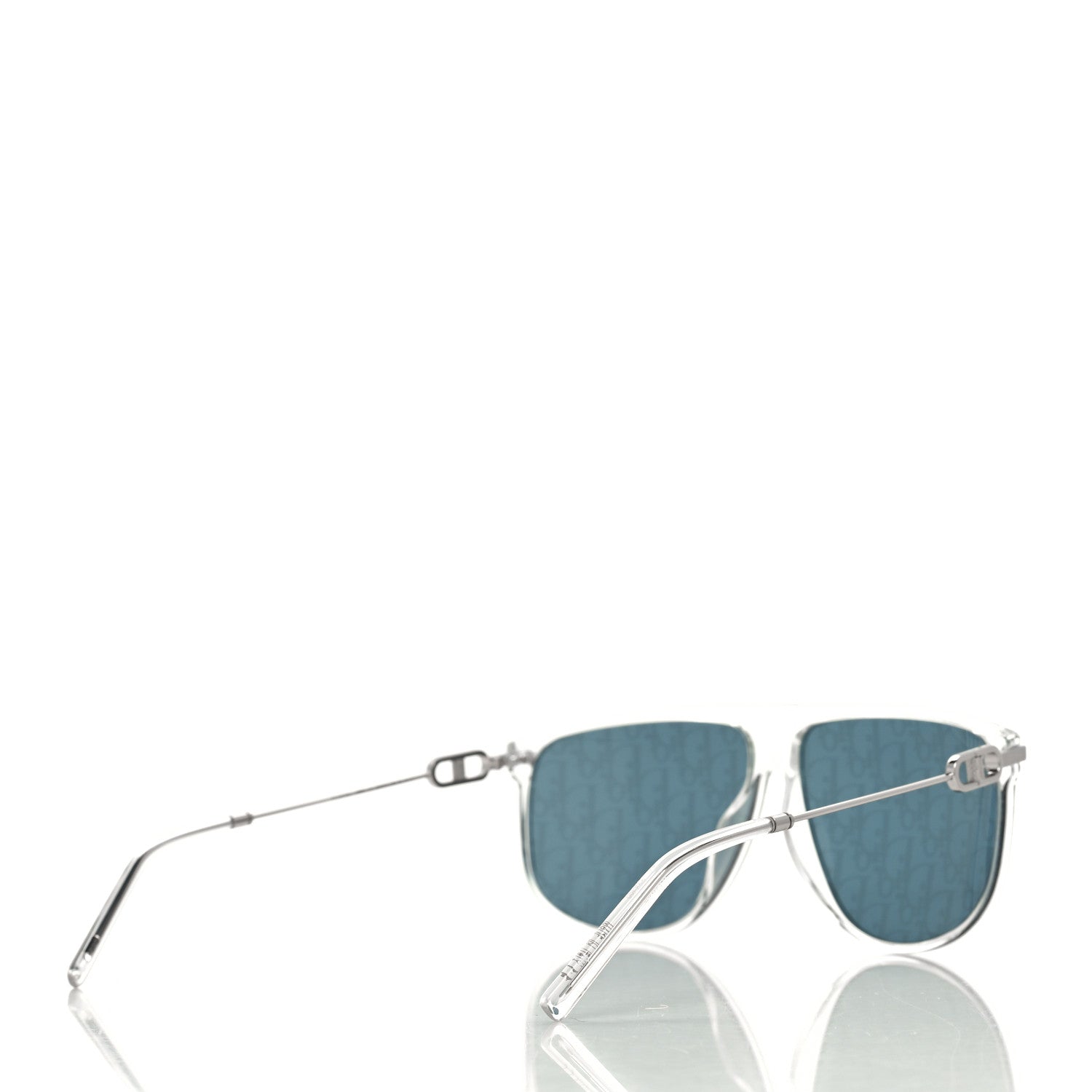 Christian Dior Acetate Oblique CD Rectangular Sunglasses 4 of 8