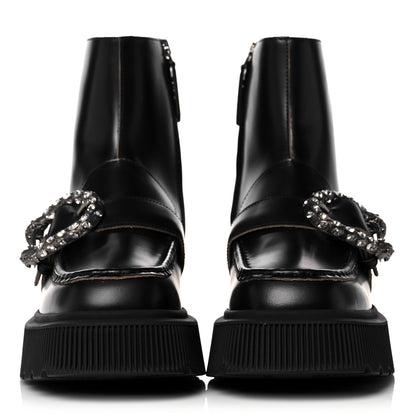 Gucci Cordovan Lux Dionysus Hunder Boots 37 Black 2 of 12