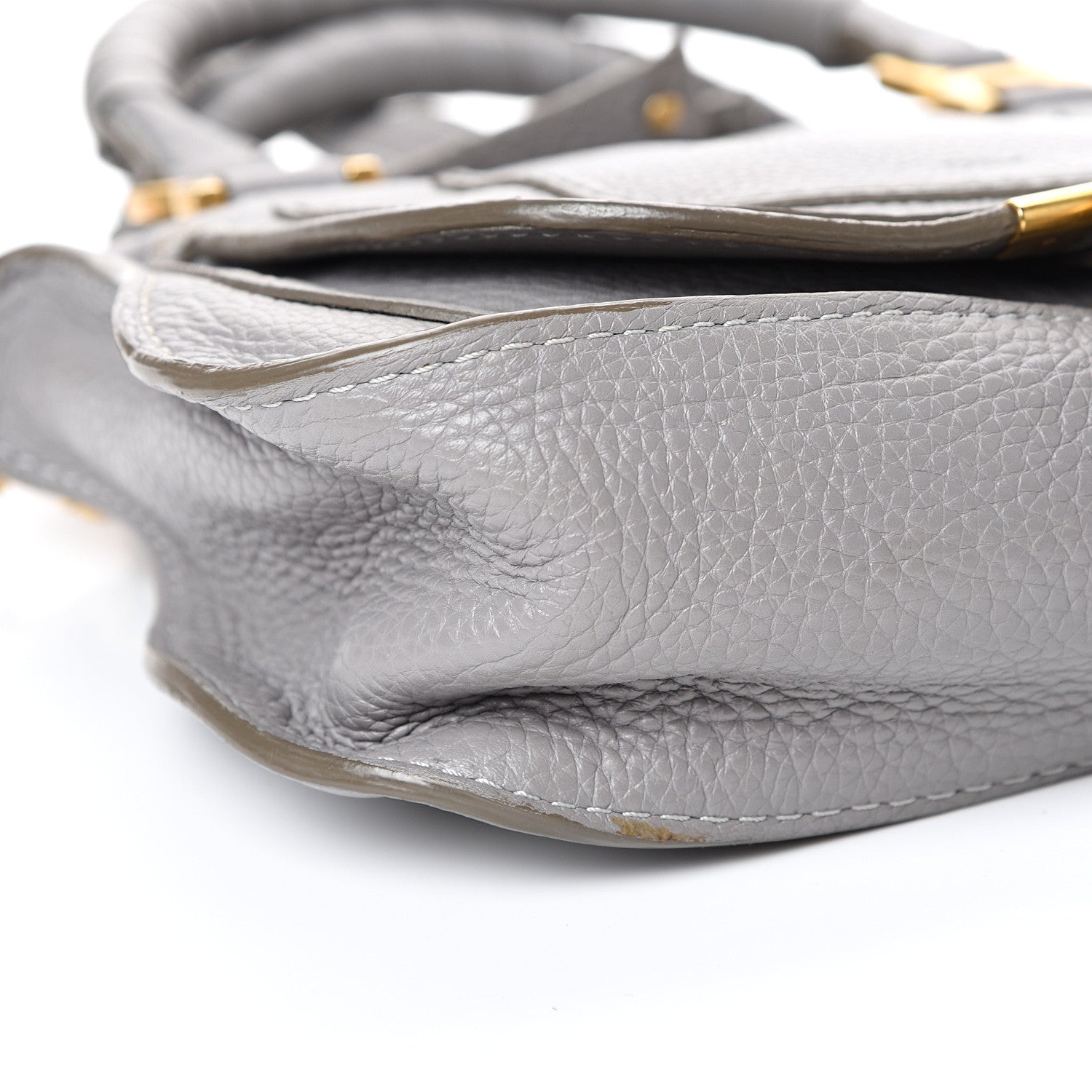 Chloe Calfskin Mini Marcie Satchel Cashmere Grey 8 of 22