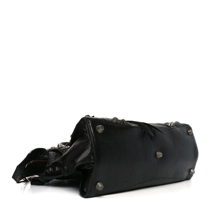 Balenciaga Agneau Arena Neo Cagole City Handbag Black 4 of 10