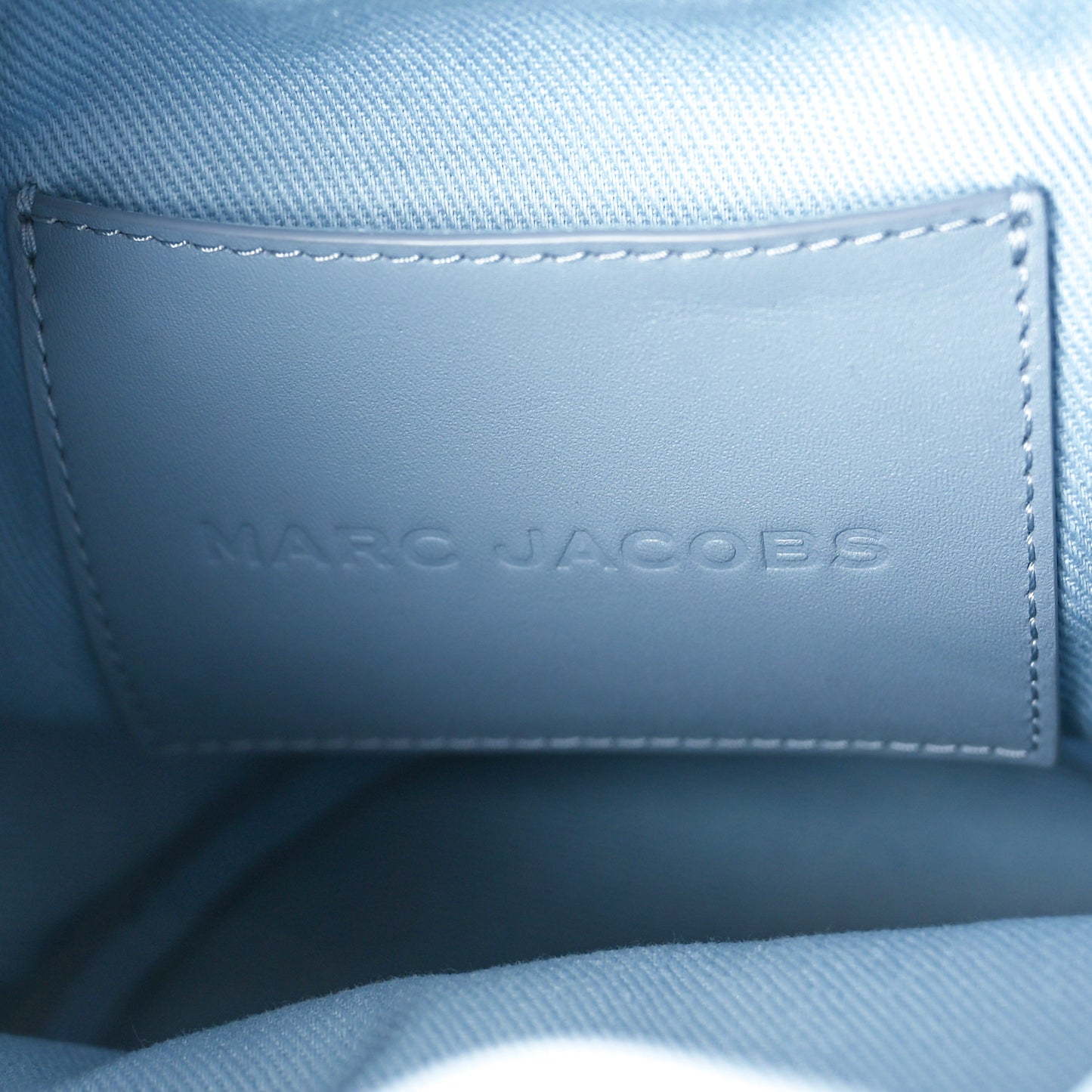 Woven The Bucket Bag Pale Blue