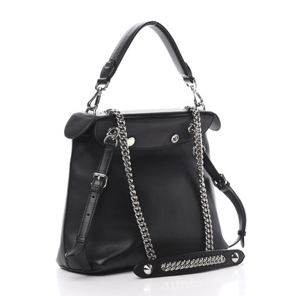 Fendi Vitello Century Opaco Large Back to School Backpack Black 3 of 14