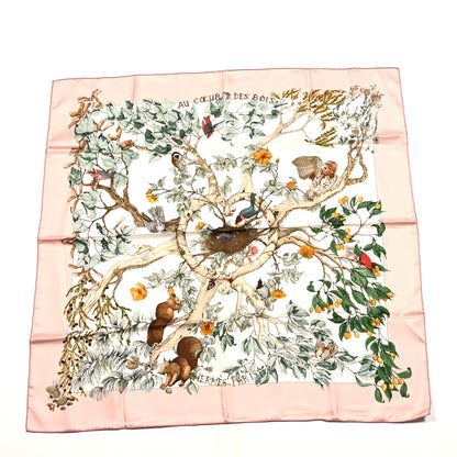 Hermes Silk Au Coeur Des Bois Scarf 90 1 of 5