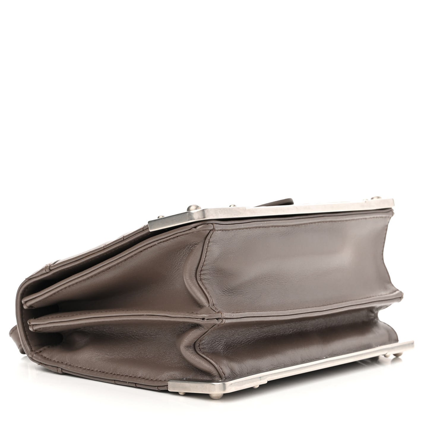 Soft Calfskin Impunture Diagramme Cahier Bag Bambu